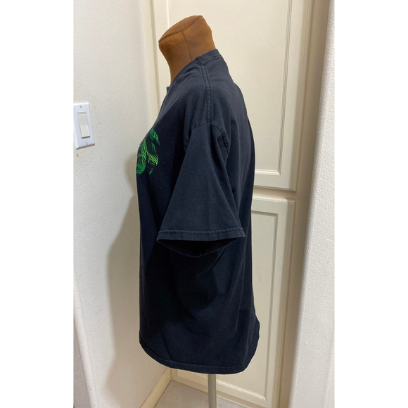 Neff Men's Crossed Palm Cotton Short Sleeve T-shirt Large Black - Picture 3 of 5